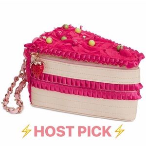 Betsey Johnson Let Them Eat Cake Purse / Clutch